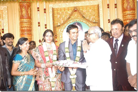 Actor Radharavi son wedding reception 8