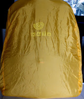 The all weather cover completely protects the bag in case you have to move around in bad weather for prolonged durations