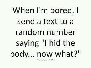 Bored Texting