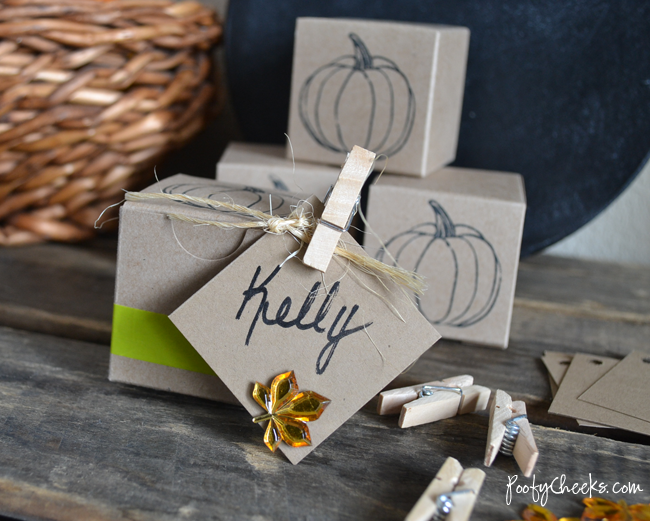 Thanksgiving Table Setting Boxes