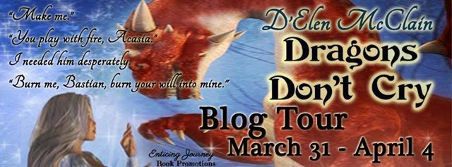 Dragon's Don't Cry Blog Tour Banner
