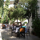 'Frühstück im White Garden'