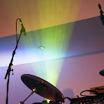 Some more cool lighting behind the drum kit. Some more cool lighting behind the drum kit.
