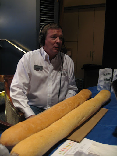Jay Nix, Owner of Parkway Bakery and Tavern brought along Po' Boys and some of their delicious bread for us to munch on. Jay Nix, Owner of Parkway Bakery and Tavern brought along Po' Boys and some of their delicious bread for us to munch on.