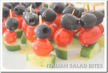 italian salad bites