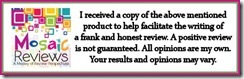 Mosaics Review Disclaimer Mosaics Review Disclaimer