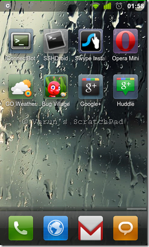 Google+ & Huddle Android app