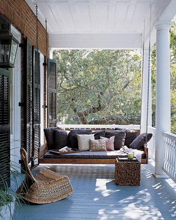 A shutter is attached to the exteriors of windows -- giving the house facade added detail and protection from harsh conditions if need be. (Martha Stewart Living) A shutter is attached to the exteriors of windows -- giving the house facade added detail and protection from harsh conditions if need be. (Martha Stewart Living)