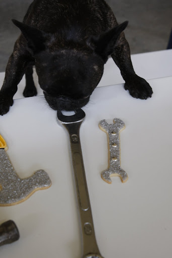 Hmm - this wrench is cold and really hard.