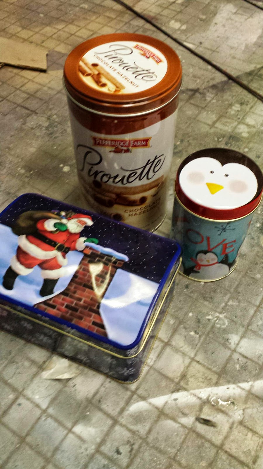 Katherine's Crafts Painted Tins