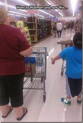 handcuffed in walmart