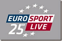 Eurosport 25th logo Eurosport 25th logo