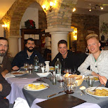 lunch time with Stefano, Evelina & ACE in Pozzolengo in Pozzolengo, Brescia, Italy