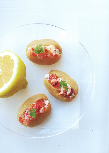Tiny lobster rolls would be wonderful for a Labor Day party. Tiny lobster rolls would be wonderful for a Labor Day party.