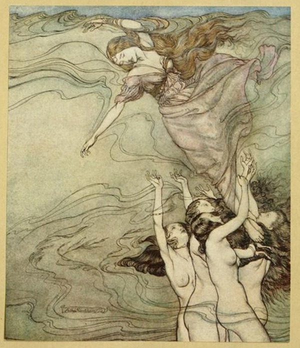 The Water Nymphs by Arthur Rackham, 1921