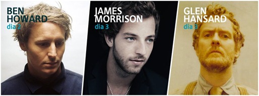 sudoeste tmn james morrison ben howard glen hansard