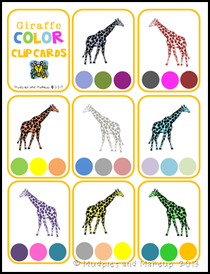 Giraffe Printables 6