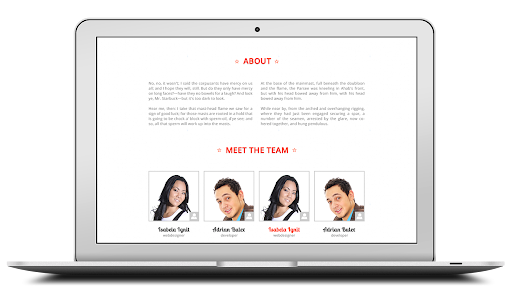 focused - OnePage Responsive PSD Template