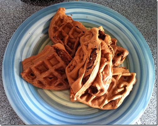 gaufres au chocolat