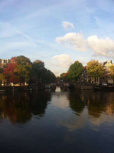Amstel Harbor at dawn