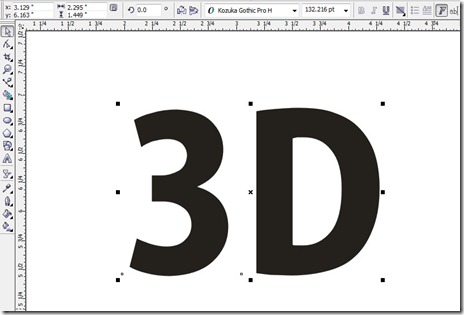 3D Text Corel Draw 3D Text Corel Draw