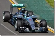 Nico Rosberg nelle prove libere del gran premio d'Australia 2015