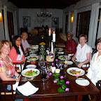 Plantation Lodge, beim Abendessen