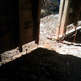 New sill; left door jamb