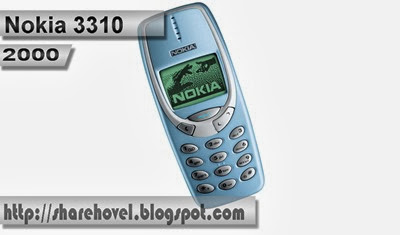 2000 - Nokia 3310_Evolusi Nokia Dari Masa ke Masa Selama 30 Tahun - Sejak Tahun 1984 Hingga 2013_by_sharehovel