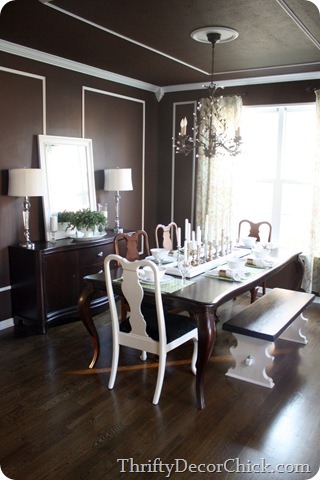 Chocolate Brown Dining Room Chocolate Brown Dining Room