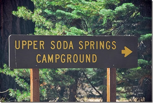 Upper Soda Springs Sign
