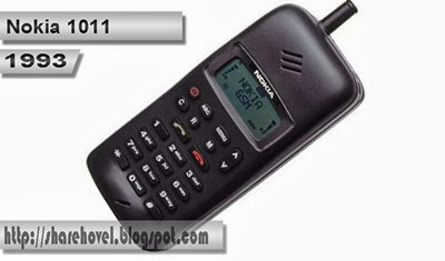 1993 - Nokia 1011_Evolusi Nokia Dari Masa ke Masa Selama 30 Tahun - Sejak Tahun 1984 Hingga 2013_by_sharehovel