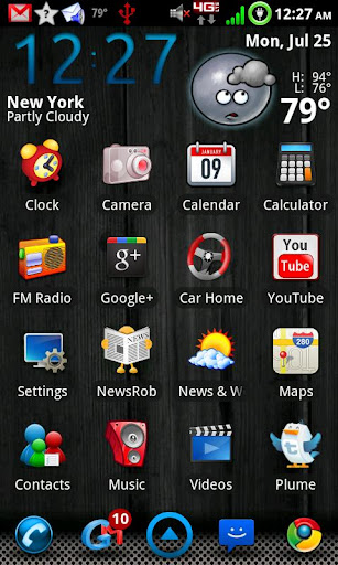 iKaNDee CM7 THEME Free