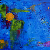 "Caught in the Grid" Acrylic SOLD