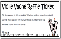 Use Vic le Vache as a free, easy classroom management technique that also promotes creative writing Use Vic le Vache as a free, easy classroom management technique that also promotes creative writing