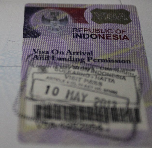 Indonesia_Visa on arrival for Indians