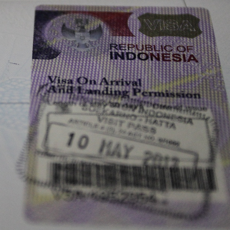Indonesia: Visa on arrival for Indians - Be On The Road | Live your Travel  Dream!