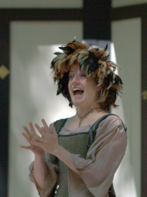 Yeah I got the line right.
Actress from "Shakespeare's Skum"