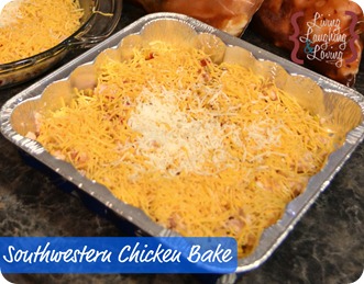 southwestern chicken bake