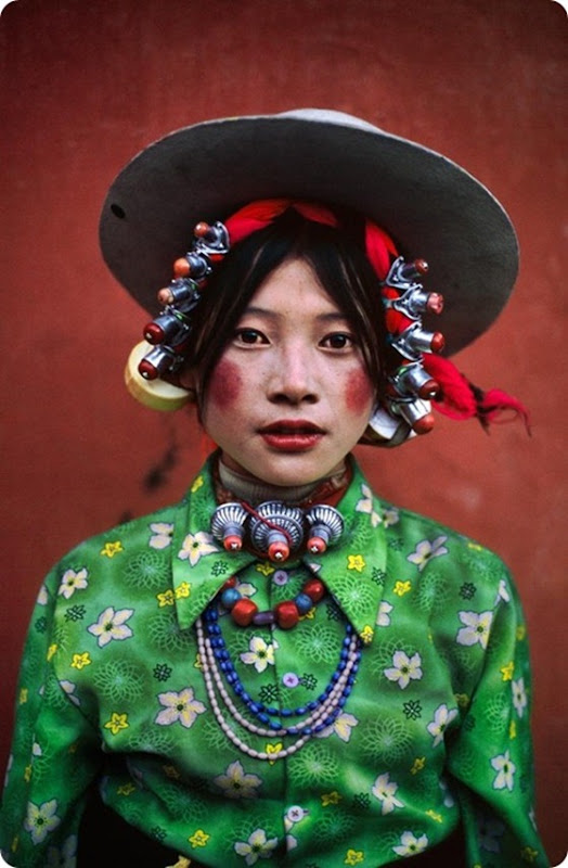 tibet girl portrait