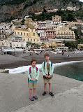 After gelato, we board the ferry back to Amalfi.