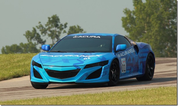 Acura NSX Prototype to Break Cover at Mid-Ohio Raceway