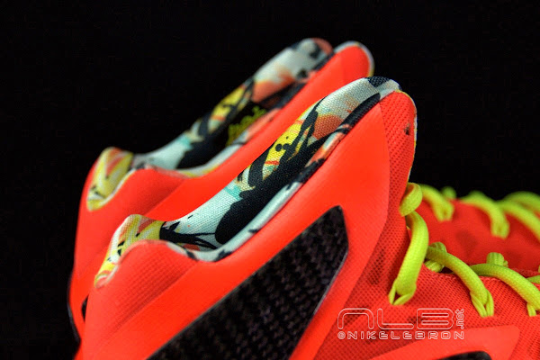 The Showcase Nike LeBron X PS Elite Crimson amp Volt
