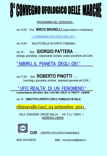 PROGRAMMA DEL CONVEGNO 2011