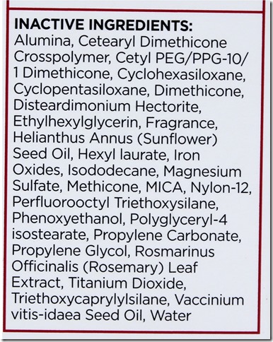 Lumene CC Cream ingredients