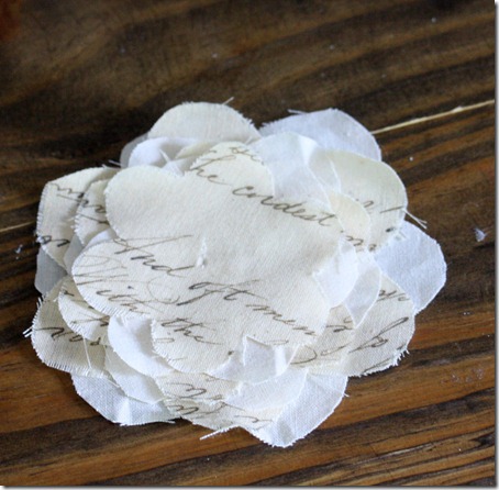 fabric flower layers fabric flower layers