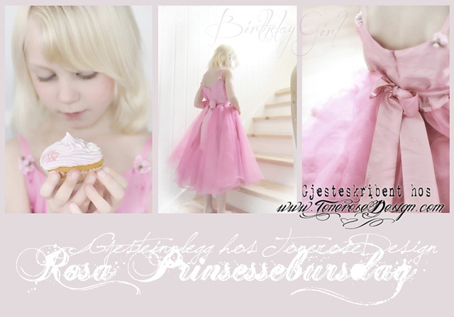 rosa prinsessebursdag
