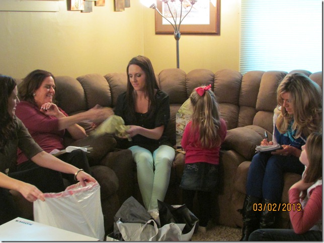 Bridal Shower - Christina, Therese, Amy, Julie Savanna and Faith Dobney