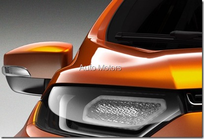 Novo ecosport-2013 detalhe farol Novo ecosport-2013 detalhe farol