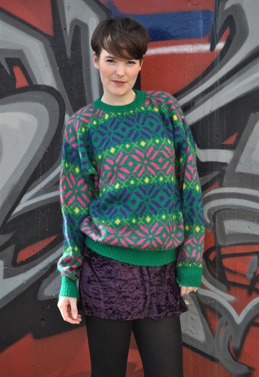 Vintage Benetton Snowflake Jumper, £25, Velour